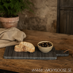 ALLAN Smal tapasbricka i marmor