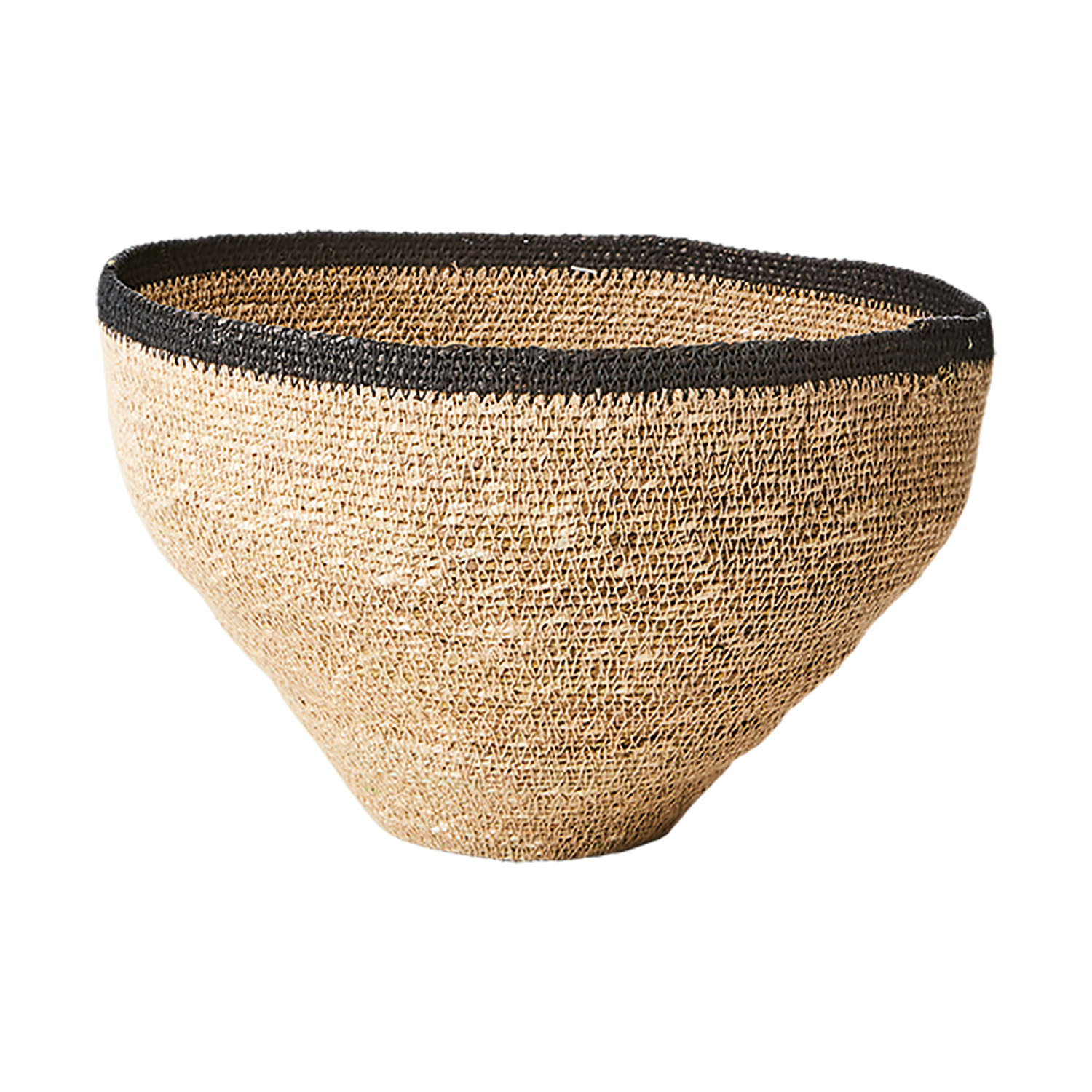 Handsydd Madiba-korg i sjögräs, Ø28cm