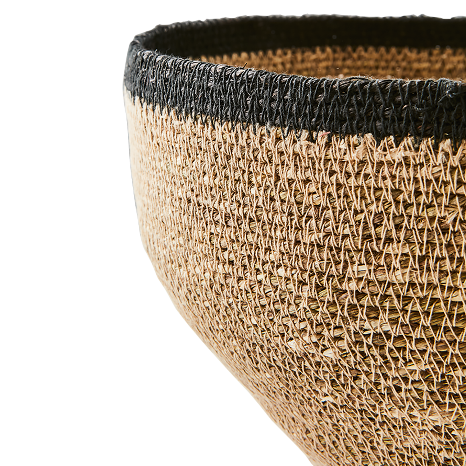 Handsydd Madiba-korg i sjögräs, Ø28cm