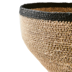 Handsydd Madiba-korg i sjögräs, Ø28cm
