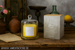 SENSE Doftljus med kupa, Citrus & basil