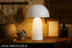 FUNGI Bordslampa L, Vit