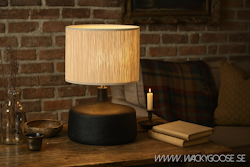 PORTLAND Lampfot, Svart
