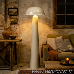 FUNGI Golvlampa, Beige
