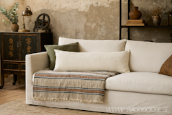 HILDA Filt, Beige/brun/svart