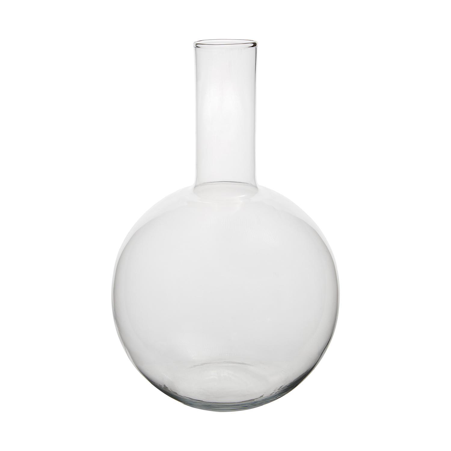 Munblåst vas i tidlös design, 39cm