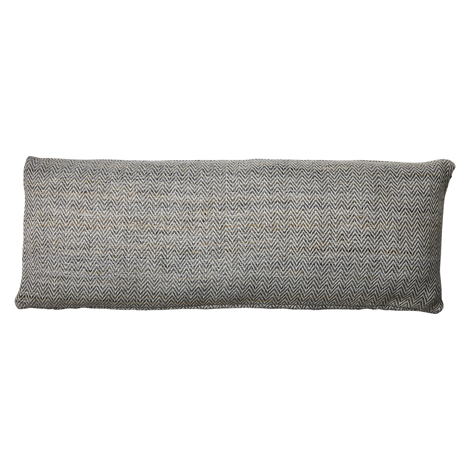 Kuddfodral gjord av garn av återvunna PET-flaskor, Grå/Flerfärgad, 110x40cm