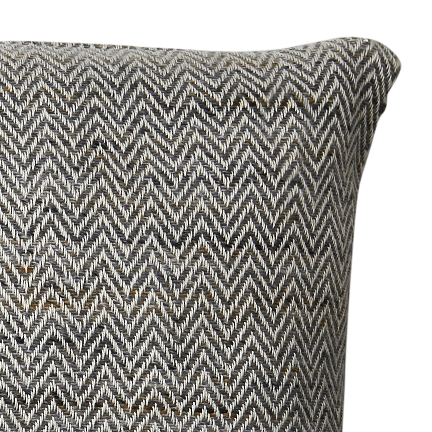 Kuddfodral gjord av garn av återvunna PET-flaskor, Grå/Flerfärgad, 110x40cm