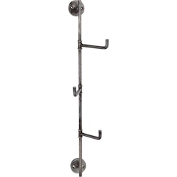 Klädhängare 3 krokar, 2-pack