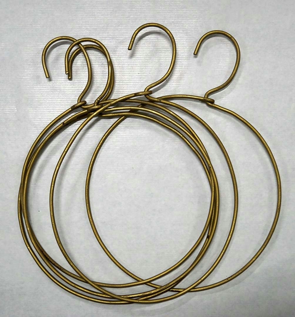 Galge i järn, Mässing, 5-pack