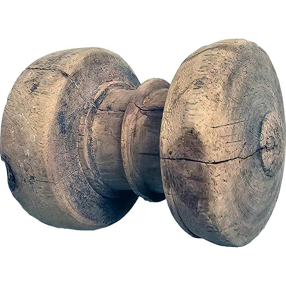 Unik Vintage krok/Knopp i trä