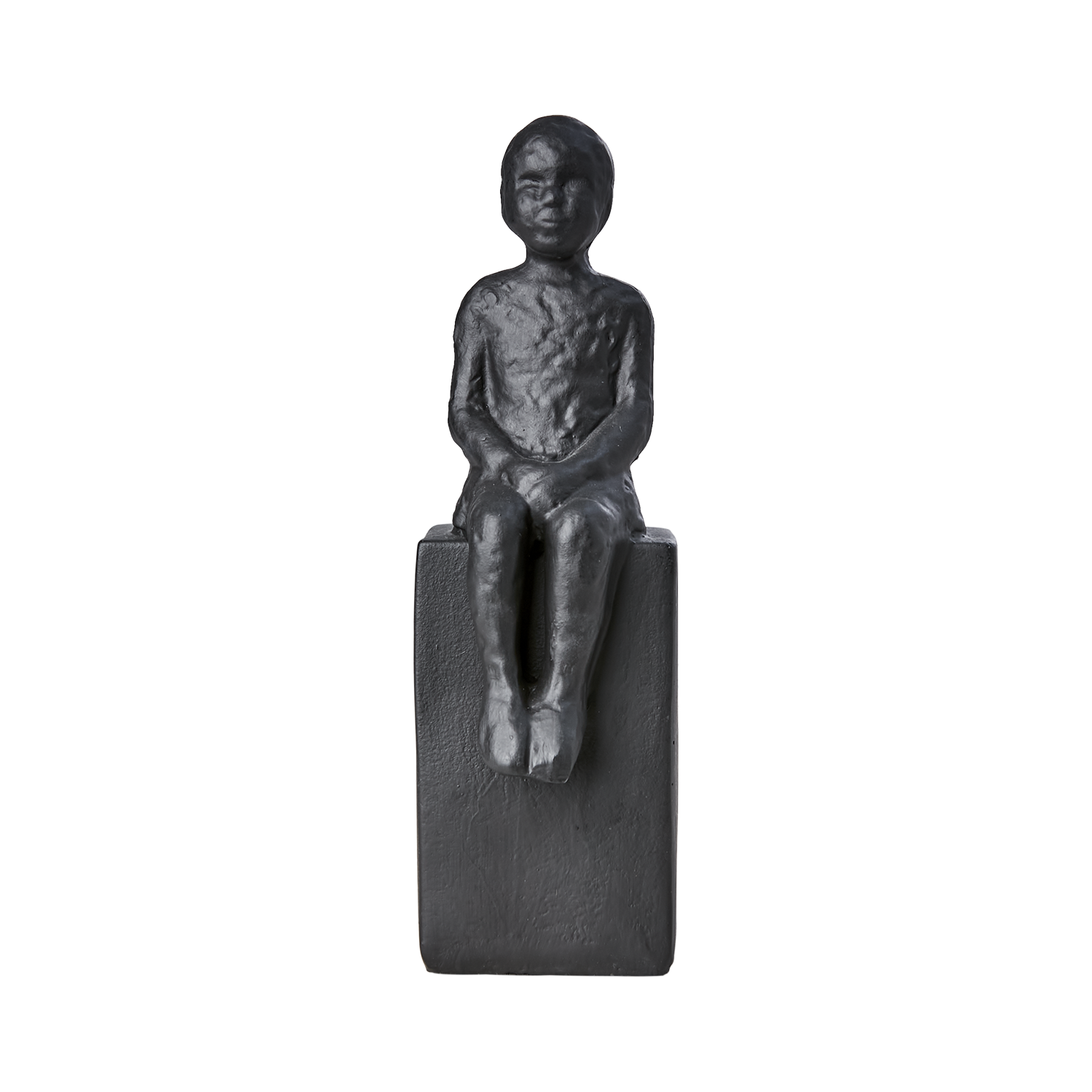 Dekorativ staty, 25cm, Svart