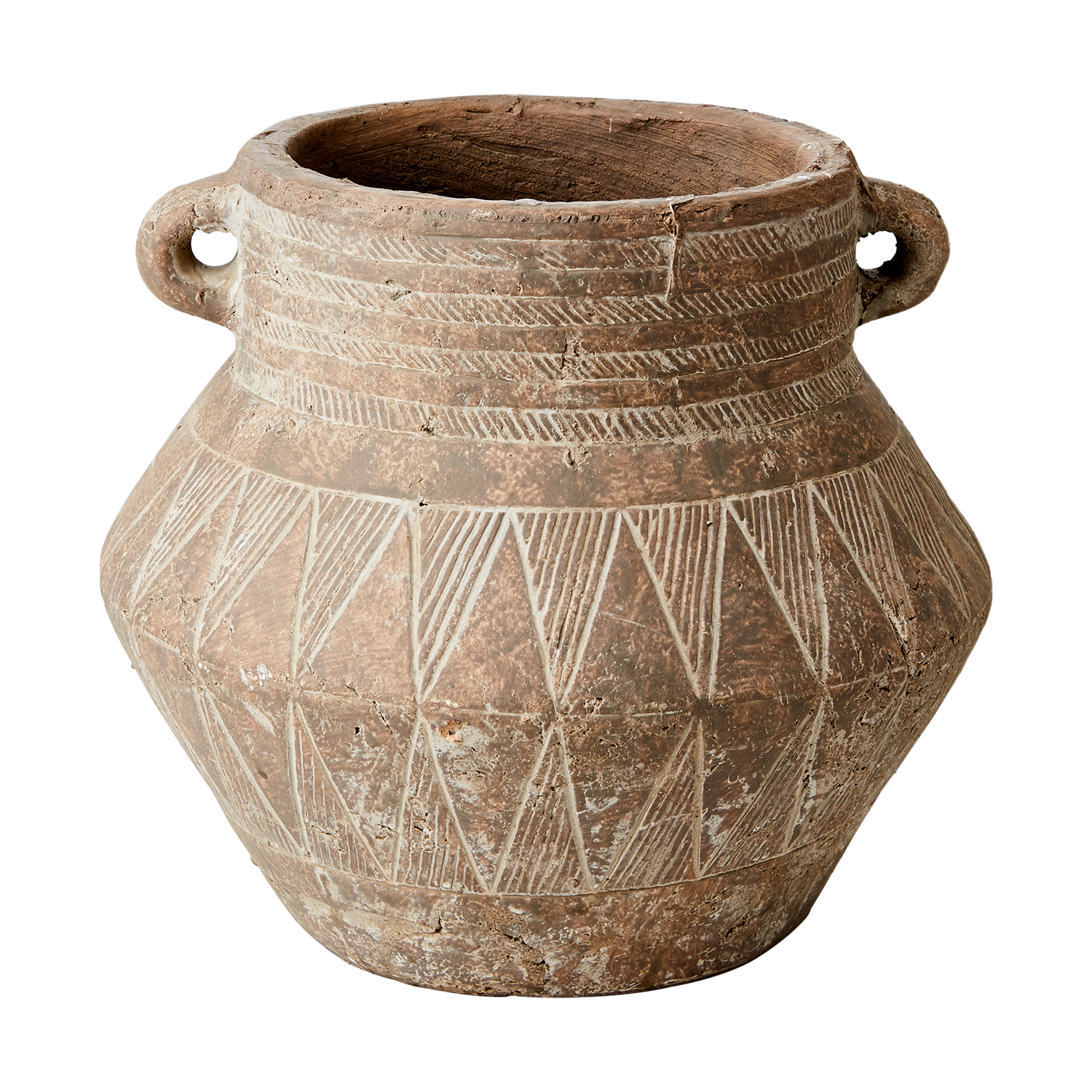 Vacker urna/kruka i terrakotta, Ø27cm