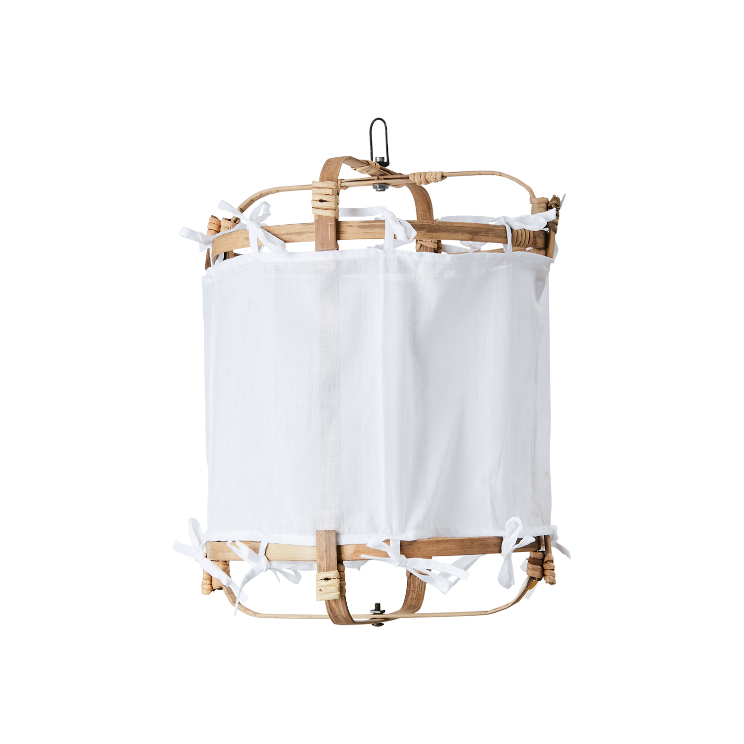 Tyg till Lampstomme, Ø31cm, Vit