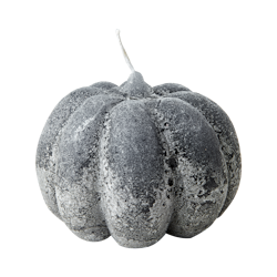 Handgjort Figurljus, Pumpa, Grå