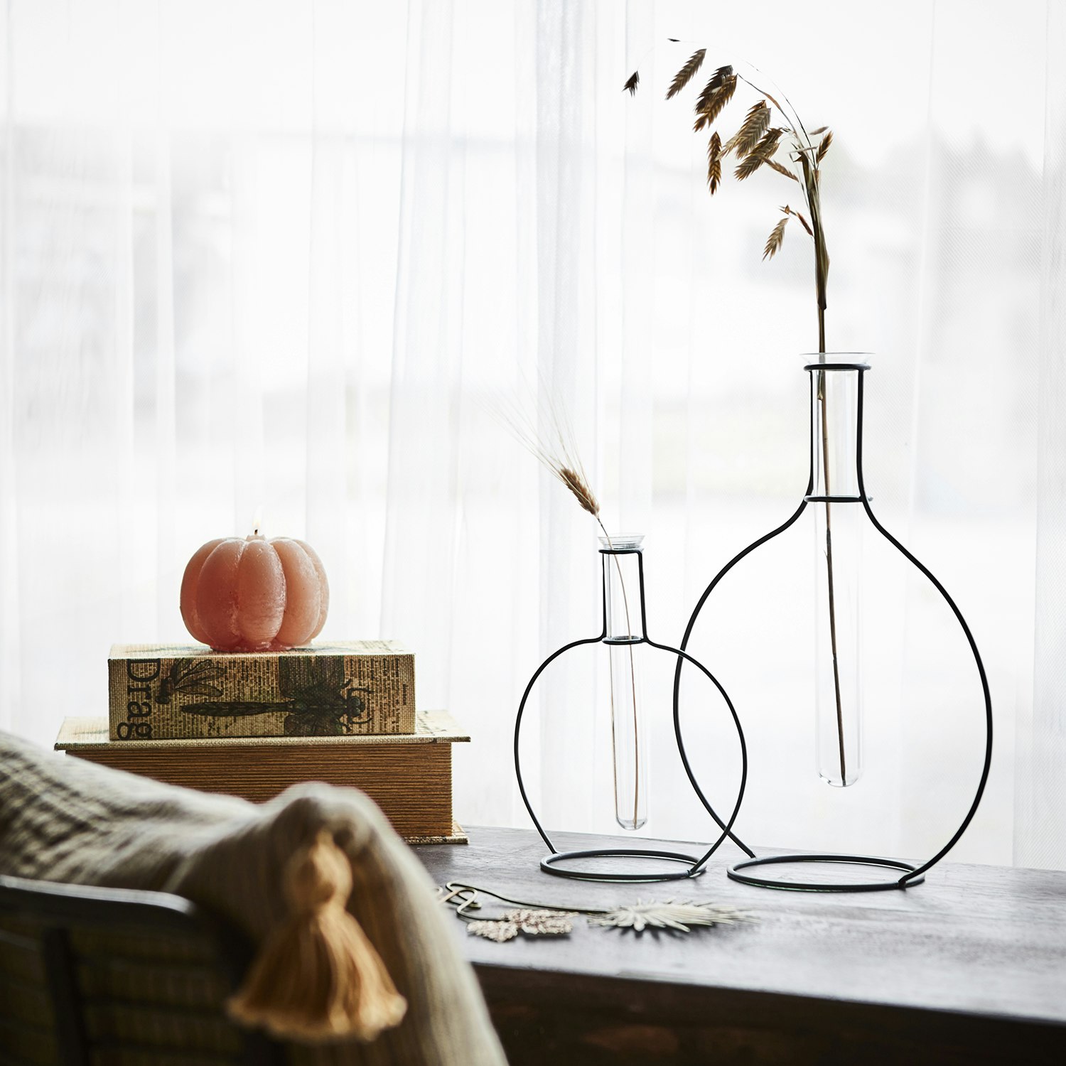 Handgjort Figurljus, Pumpa, Sand