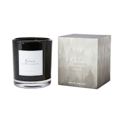 Doftljus med två vekar, ~45 h, Liquorice & sandalwood