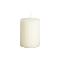 Vågigt blockljus, 10cm, Äggskal