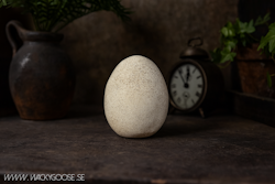 Dekorationsägg i stengods, 12cm