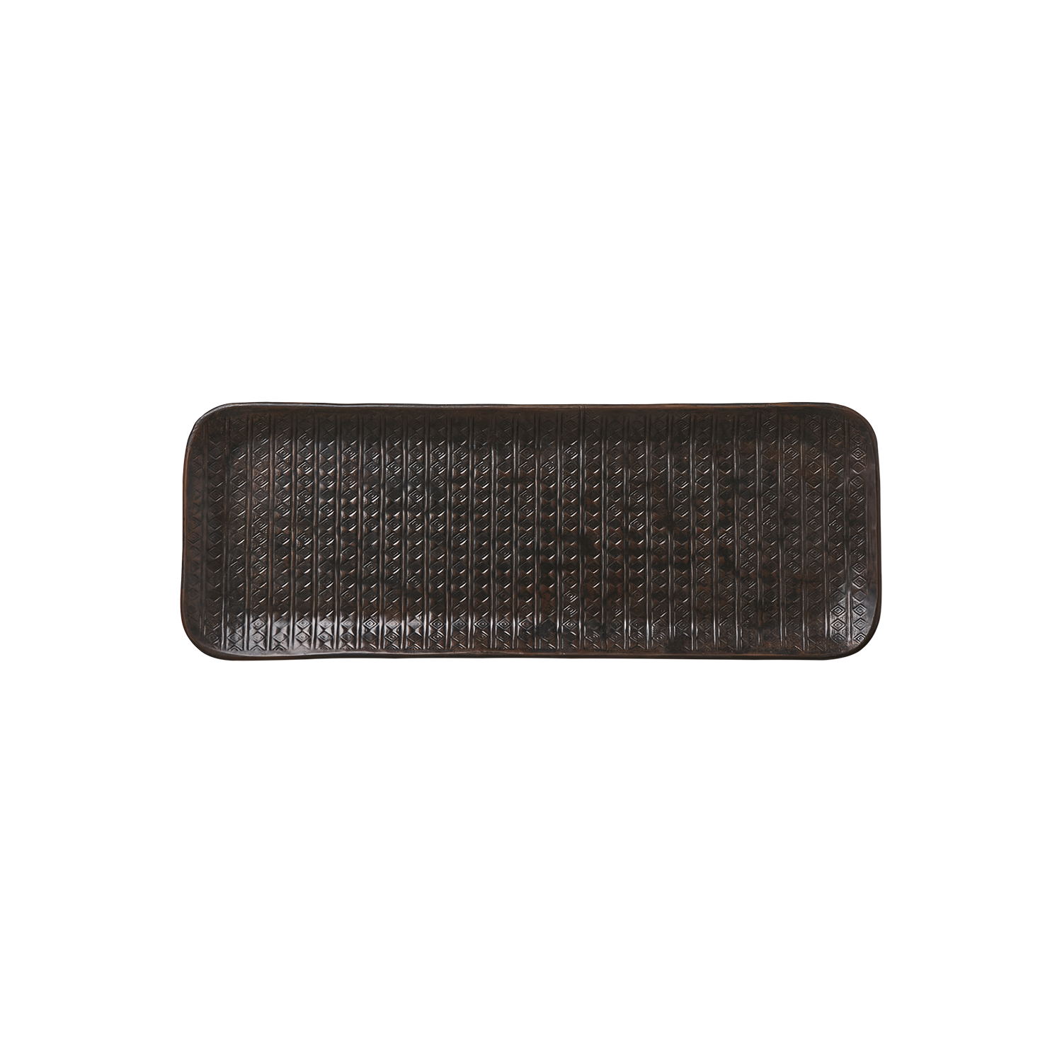 Vackert dekorationsfat, 50x18cm, Svart