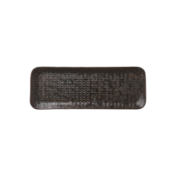 Vackert dekorationsfat, 50x18cm, Svart