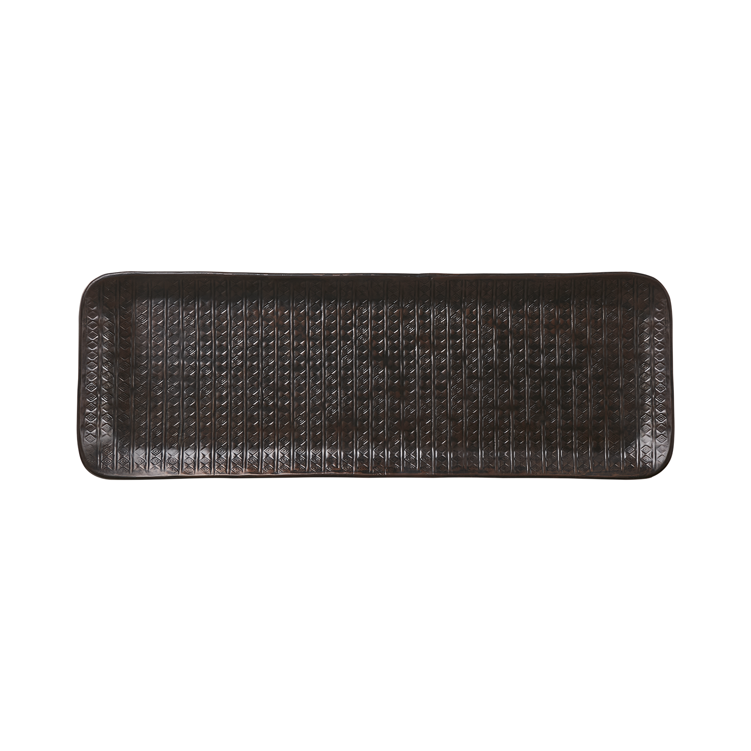 Vackert dekorationsfat, 60x21cm, Svart