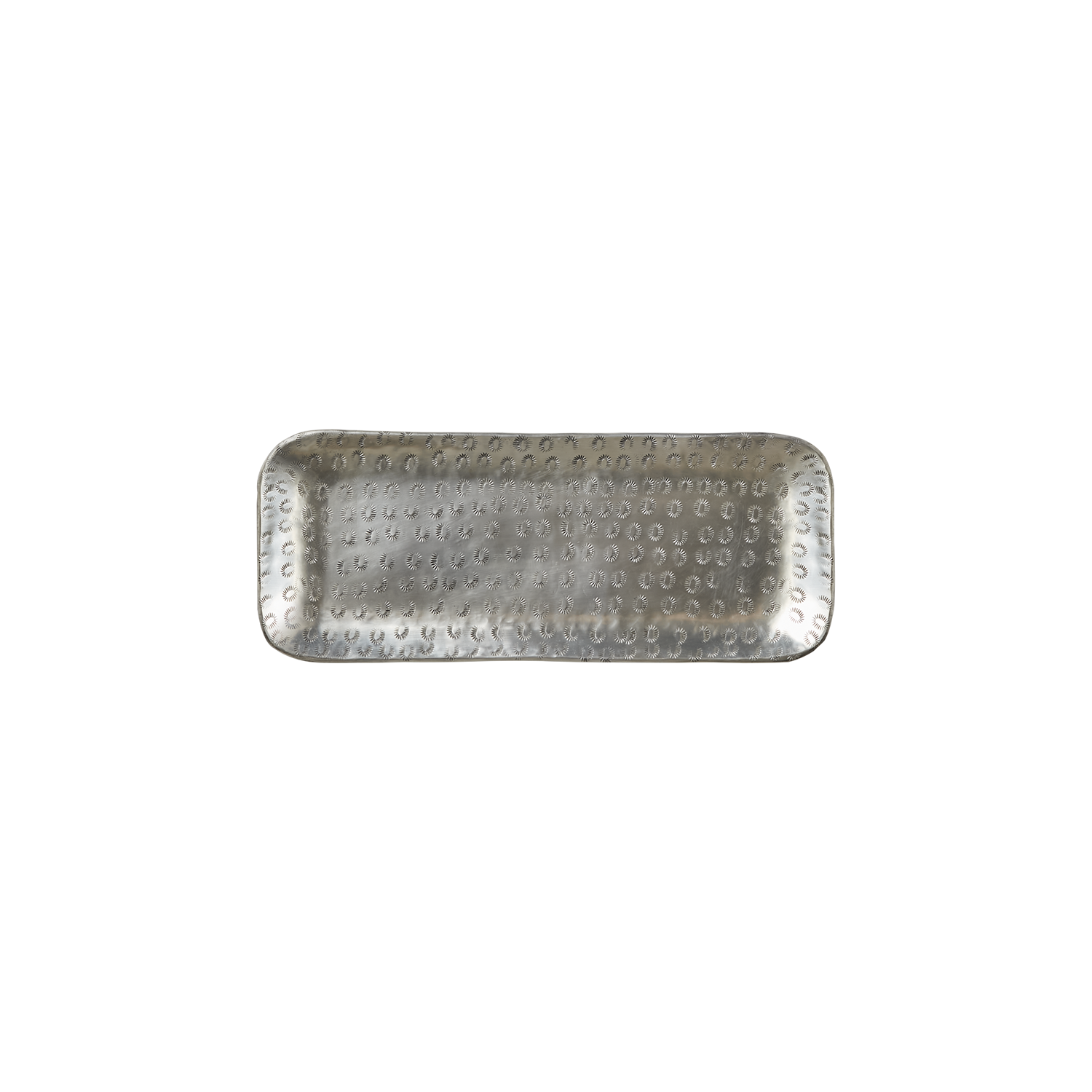 Vackert dekorationsfat, 40x16cm, Silver