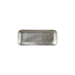 Vackert dekorationsfat, 40x16cm, Silver