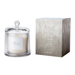 Doftljus med glaskupa, Lily of the Valley