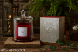Doftljus med glaskupa, Cashmere