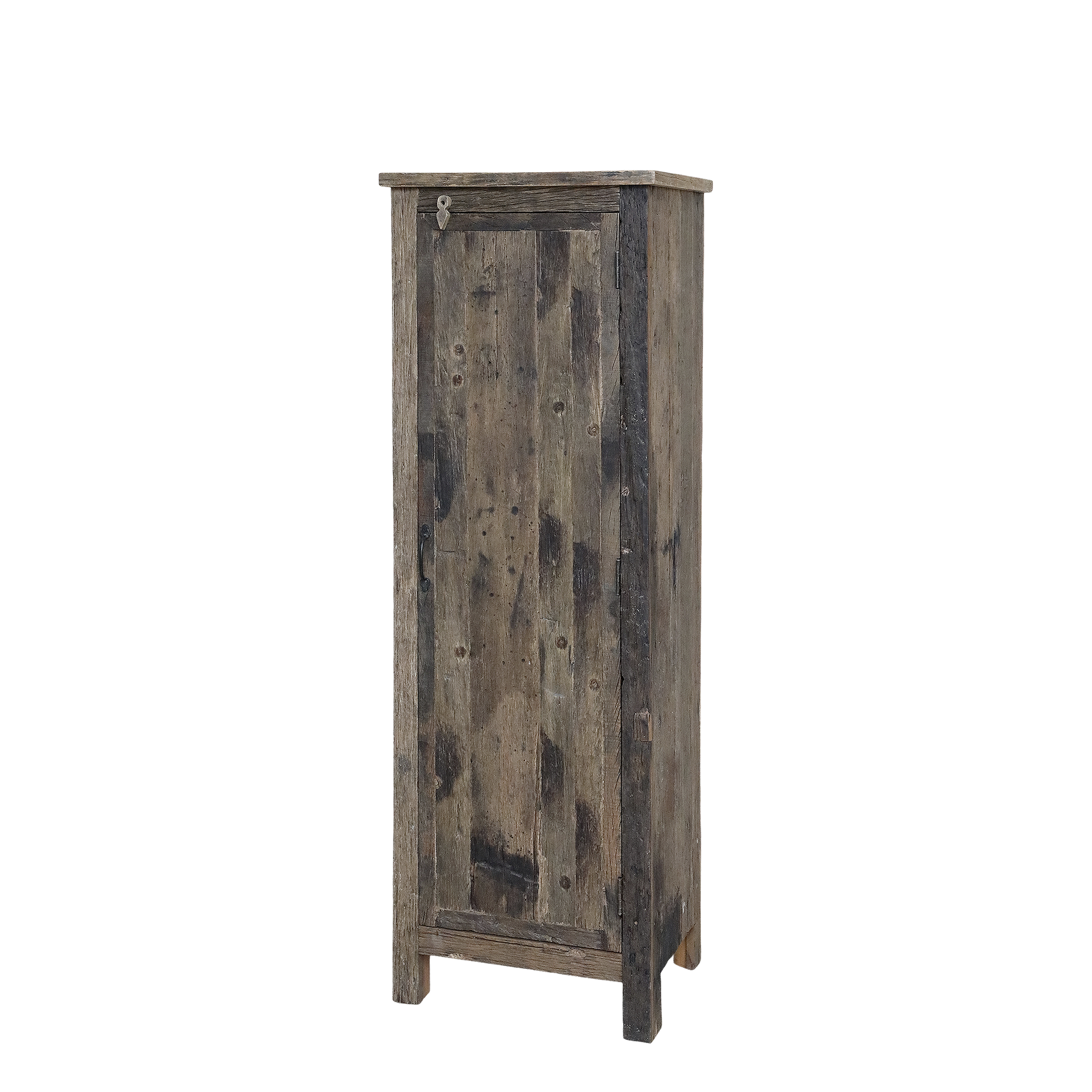 Handgjort skåp av återvunnet trä, 160cm