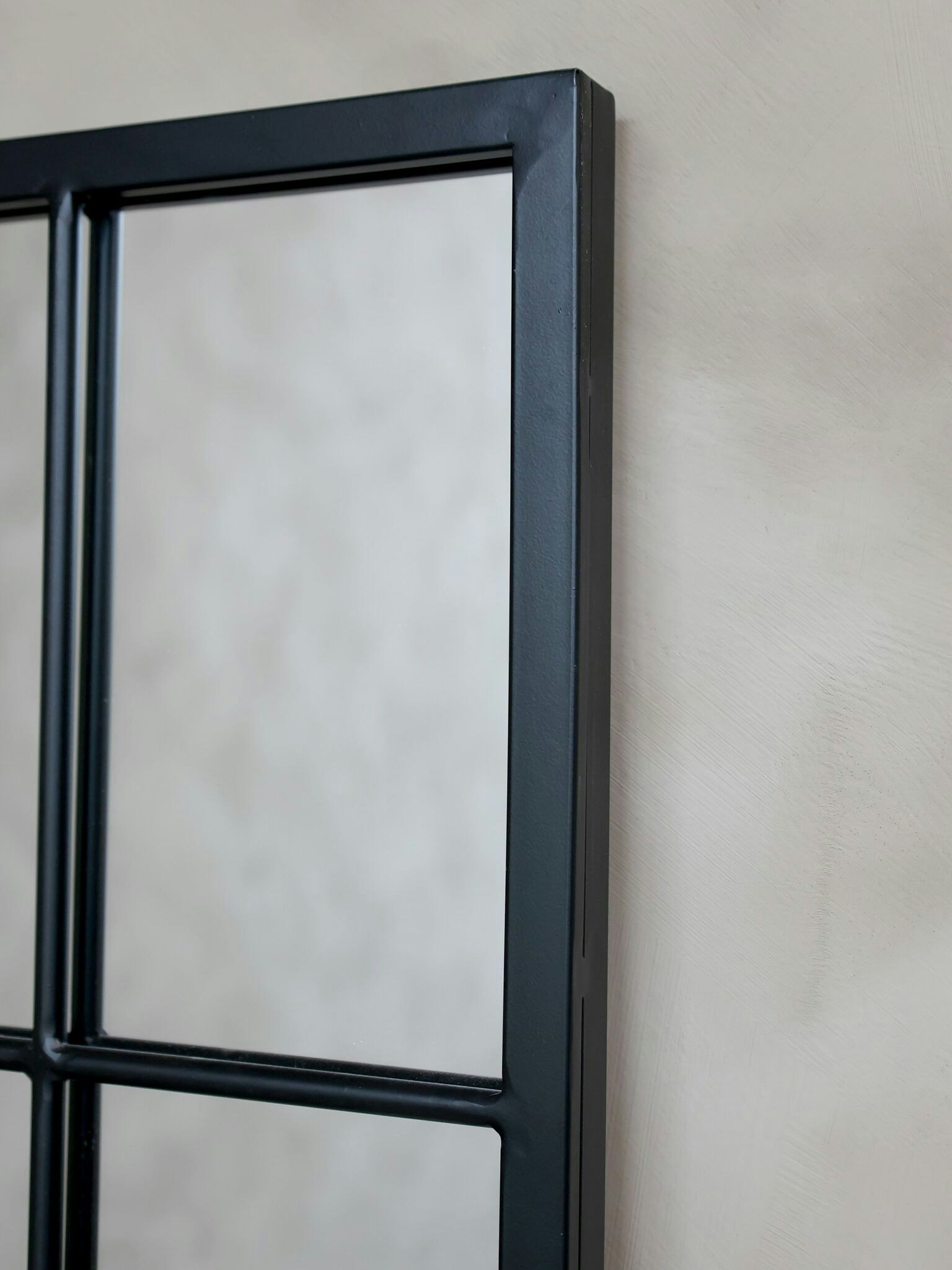 Spegel i järn och glas - 180x90cm