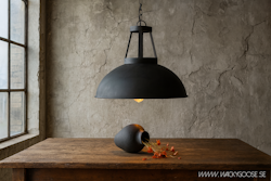 Taklampa, 46cm diameter, Mörk