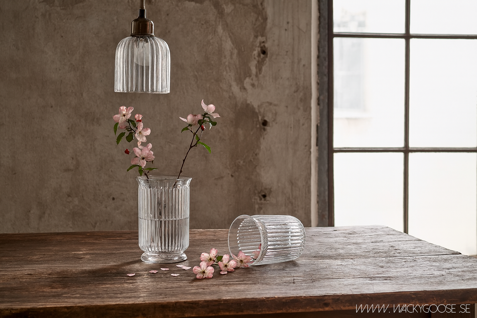 Vas i glas, Ø18cm