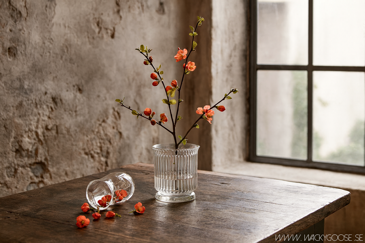 Vas i glas, Ø18cm