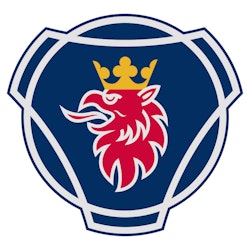 Scania logo - sköld