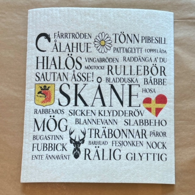 Diskduk Skånska Ord