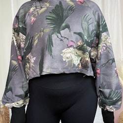 Tropical Foliage Crop top deluxe