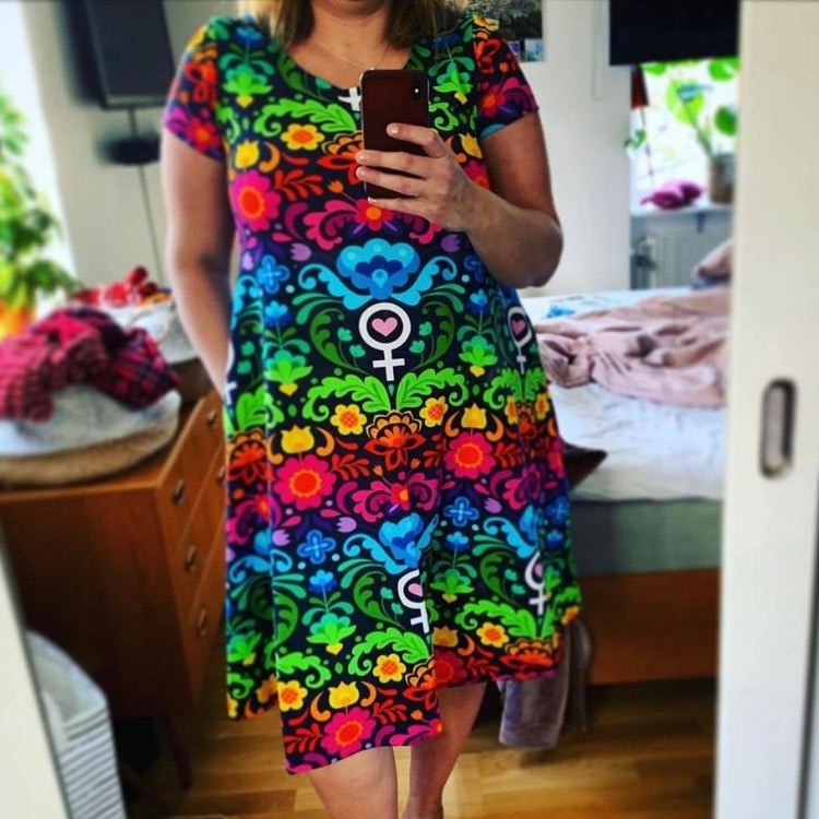 Prickbegonia Groove Dress