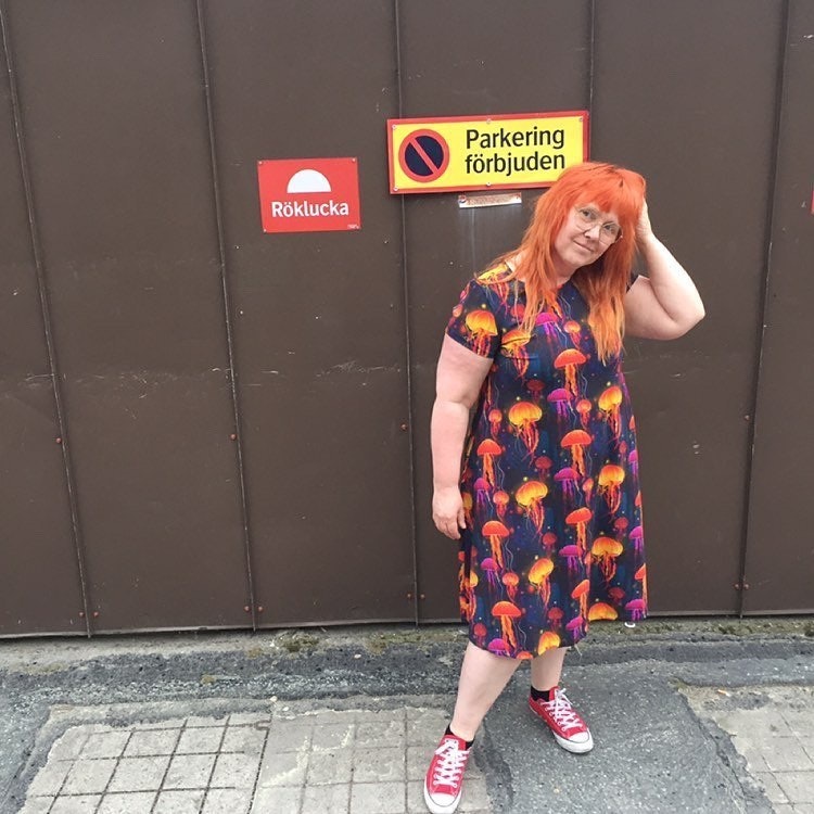 Moody floral Groove dress
