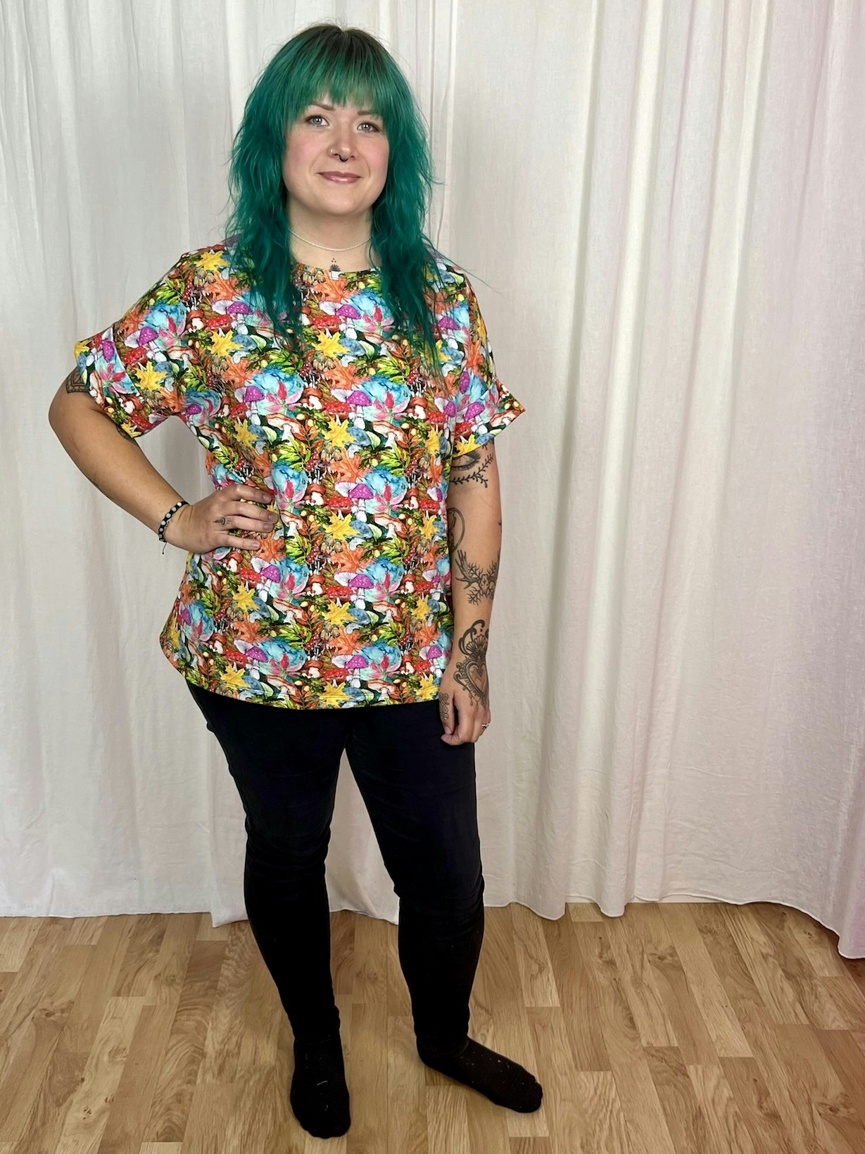 Oversized T-shirt Valfritt tyg