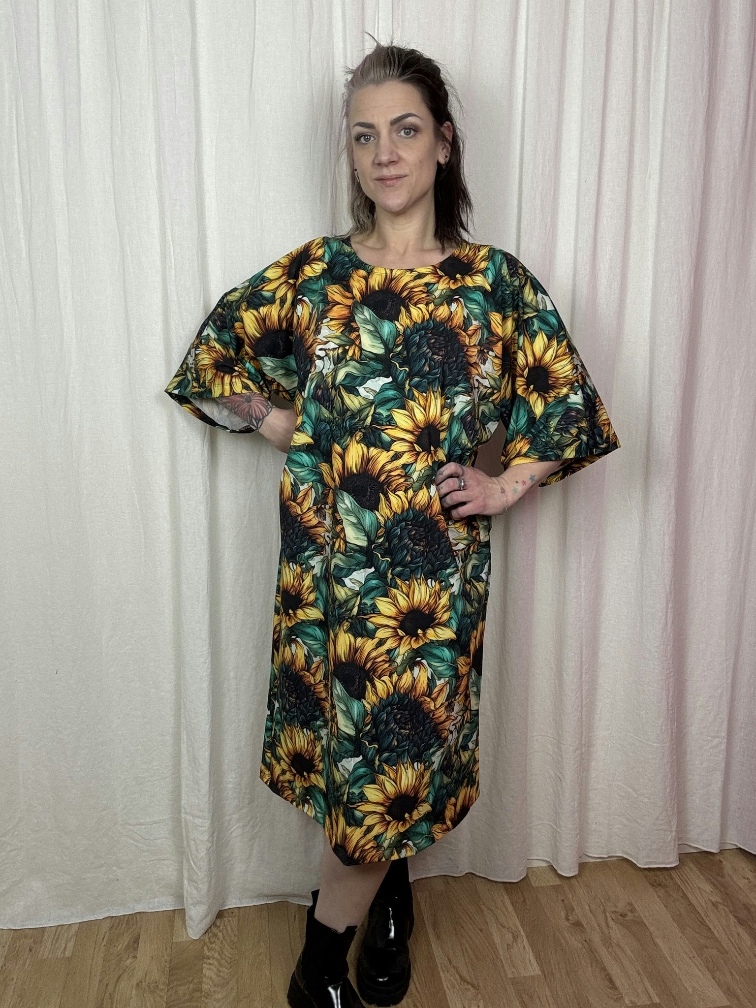 Flower Power Kimono Dress
