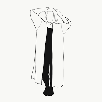 Kaftan med slitsar Storyshopping