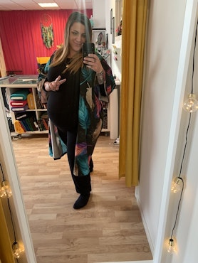 Ornamental Yellow Jersey kimono