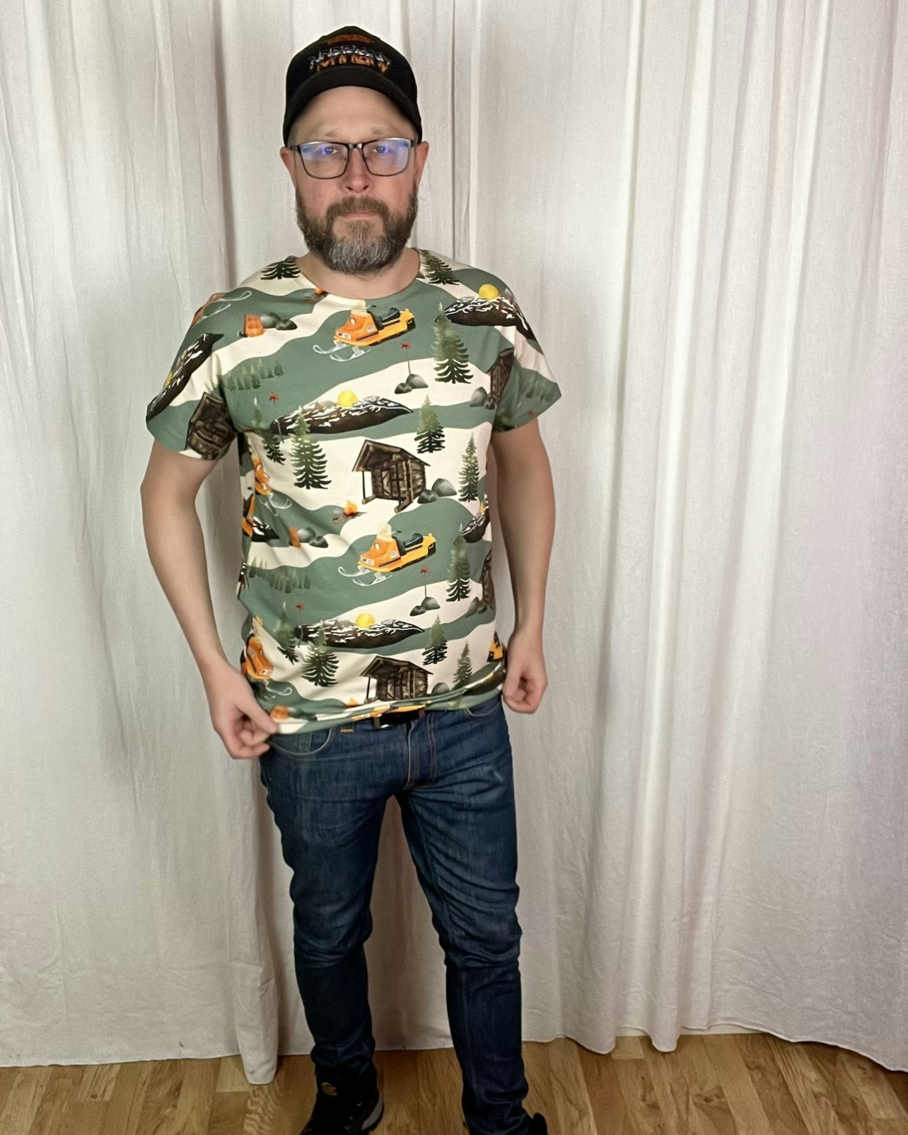 Piece of art T-shirt Herr