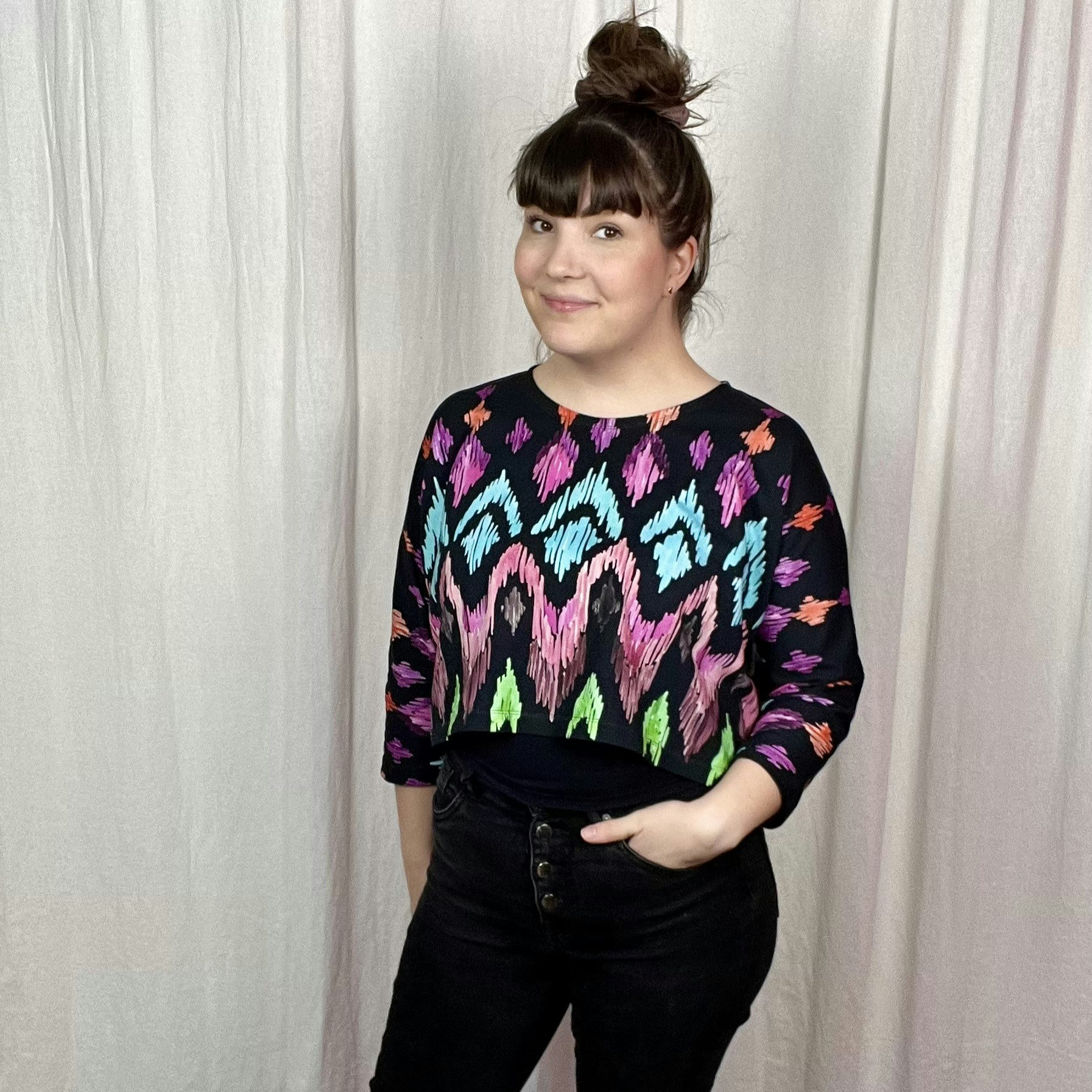 Piece of art Boxy Top & Boxy Crop