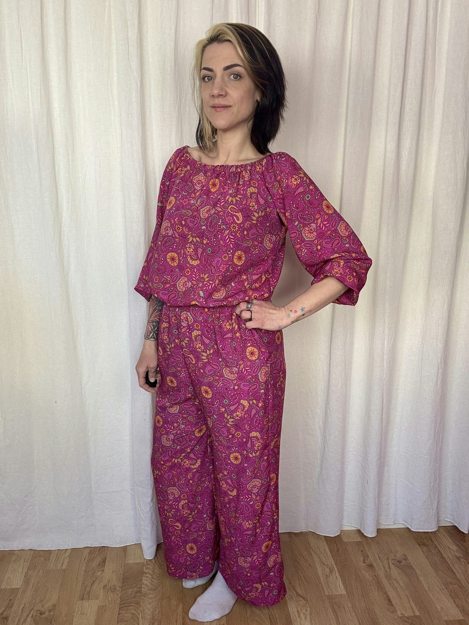 Feministkurbits All in one suit Viskos