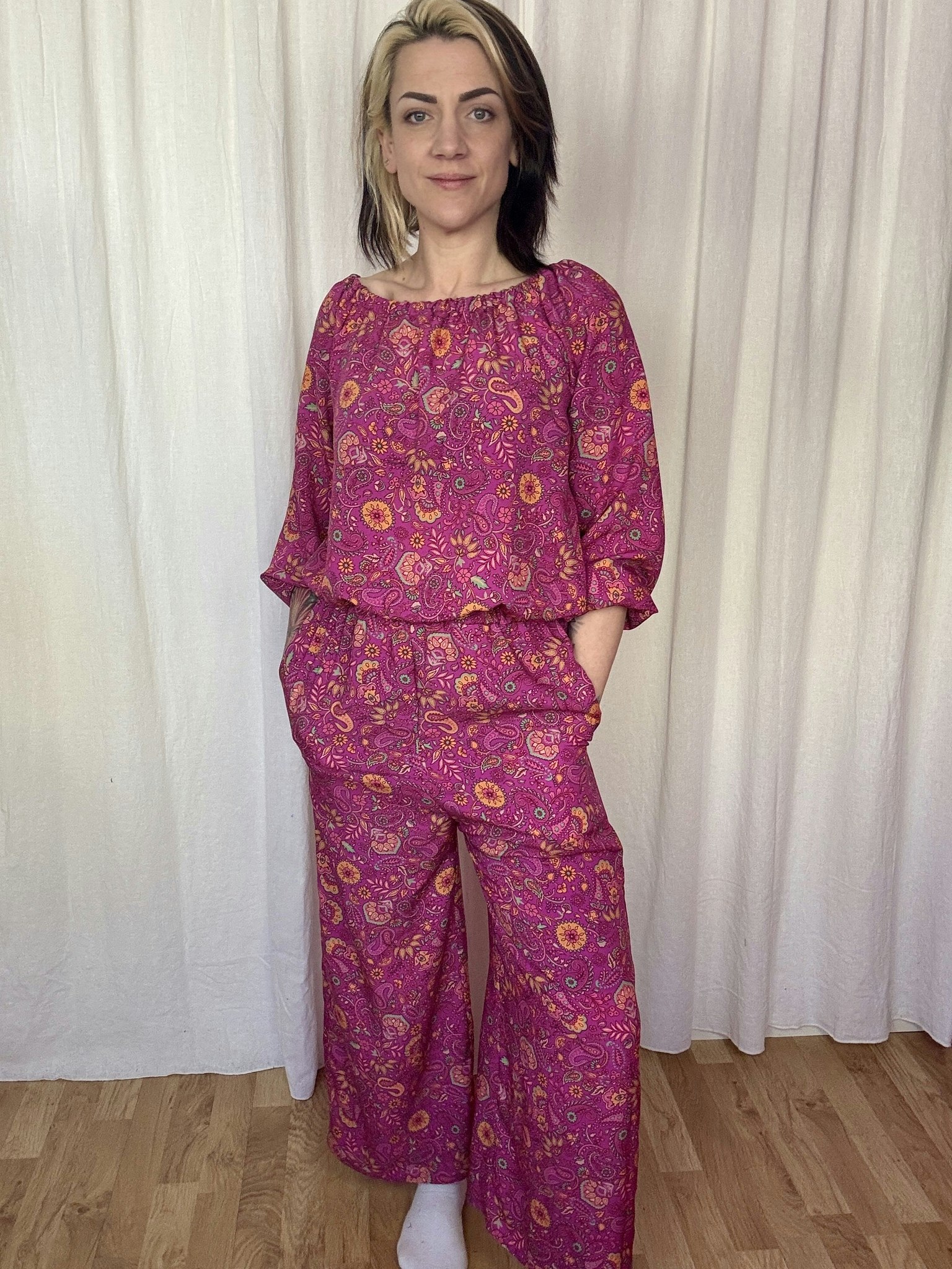 Feministkurbits All in one suit Viskos