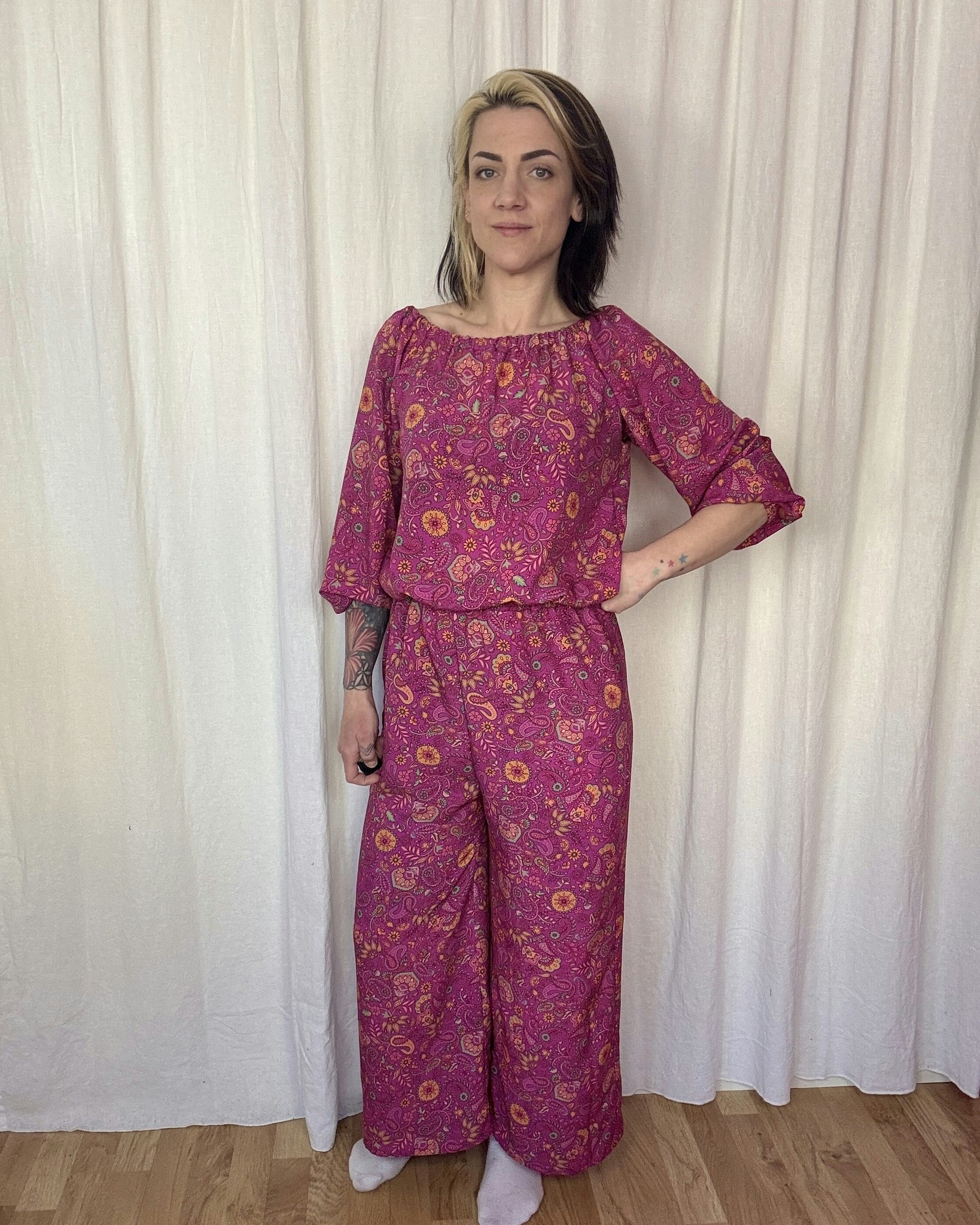 Feministkurbits All in one suit Viskos