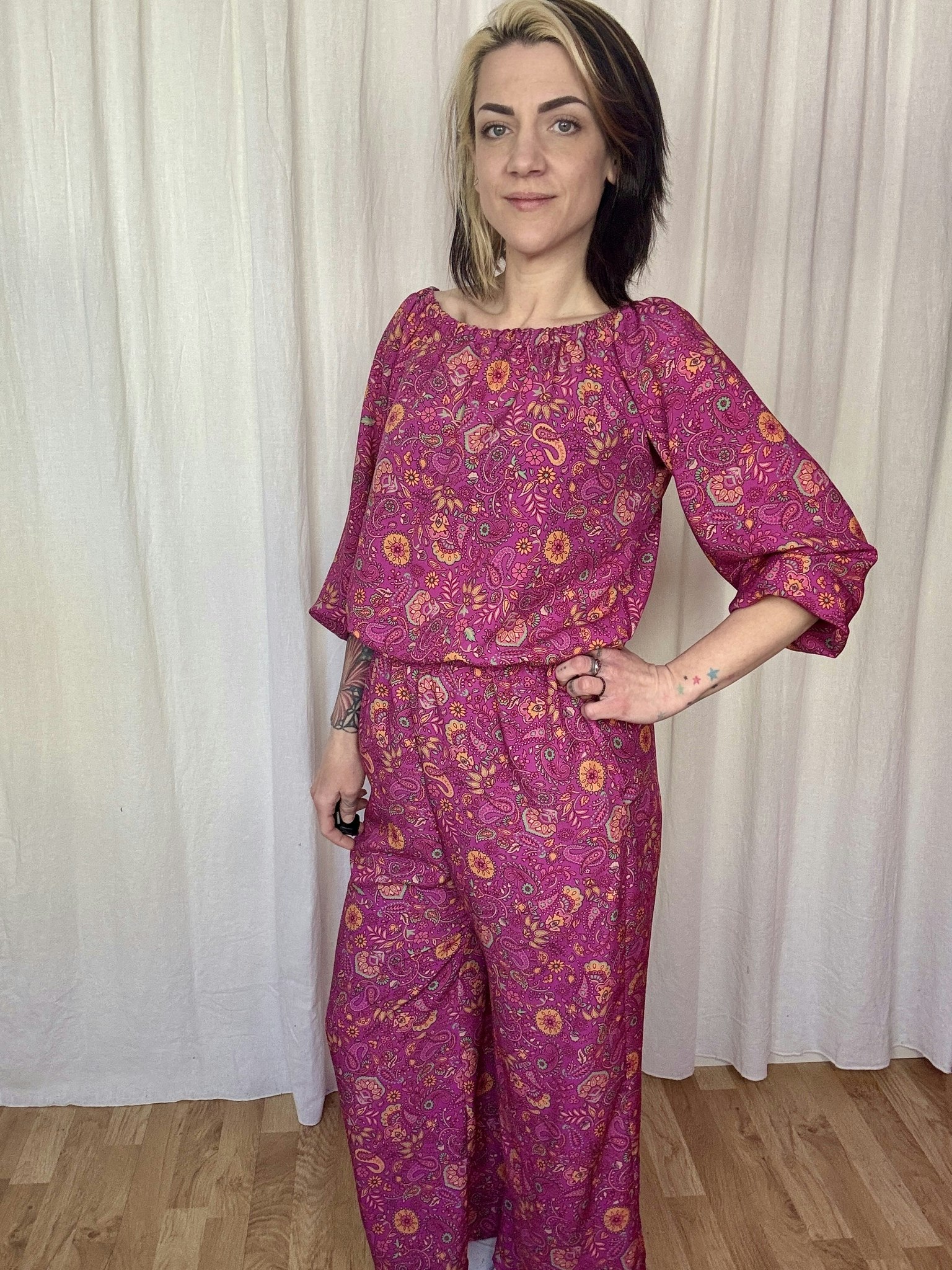 Feministkurbits All in one suit Viskos